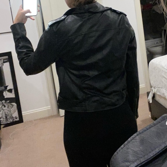 UO Leather Jacket - Picture 3 of 5